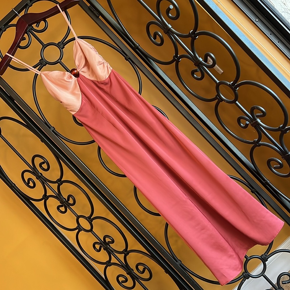 MON RENN Duet Strappy Midi Dress